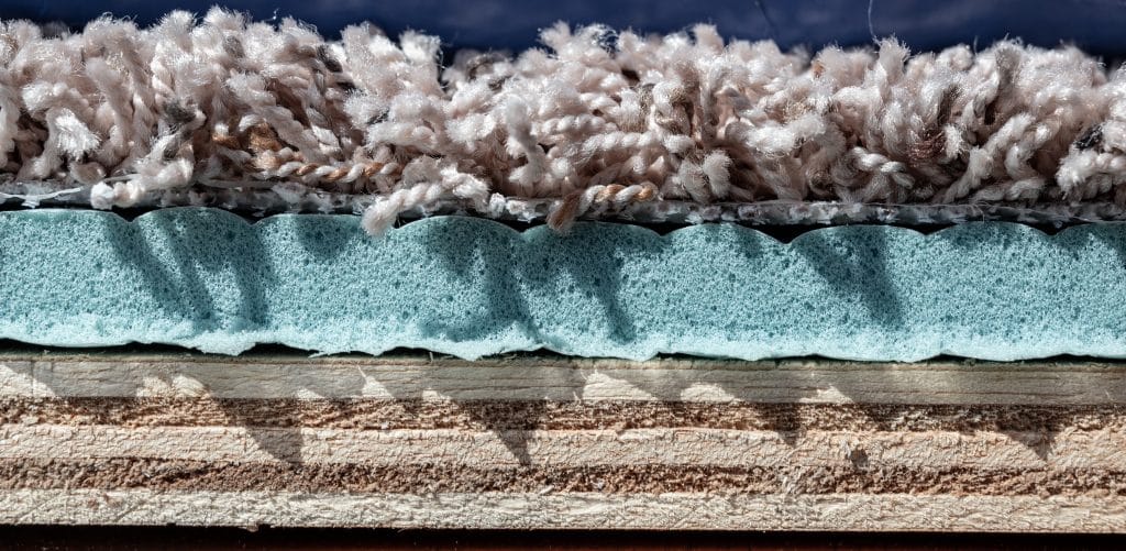 Carpet padding for installation of flooring | Flooring 101