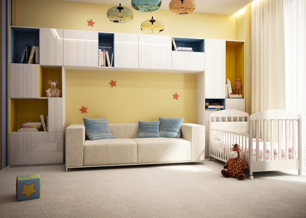child's room with carpet flooring | Flooring 101