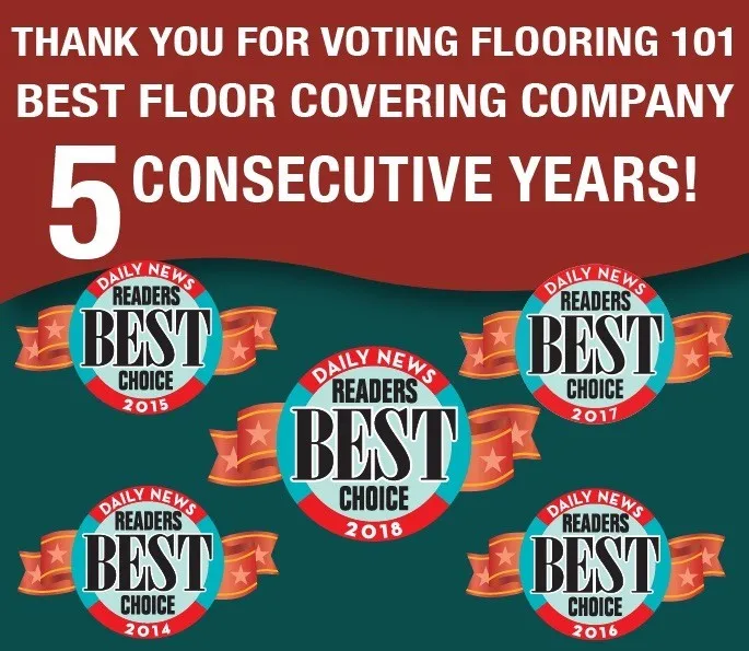 5 CONSECUTIVE YEARS | Flooring 101